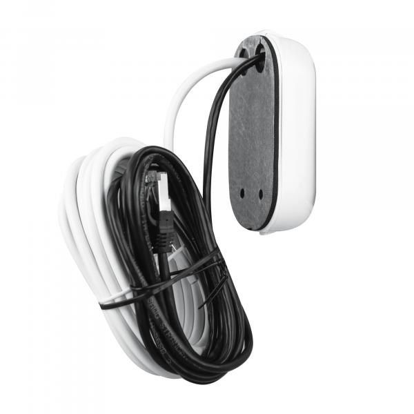 Product image of the product “Sat-Außensteckdose Twin, F- / RJ45, weiß ”